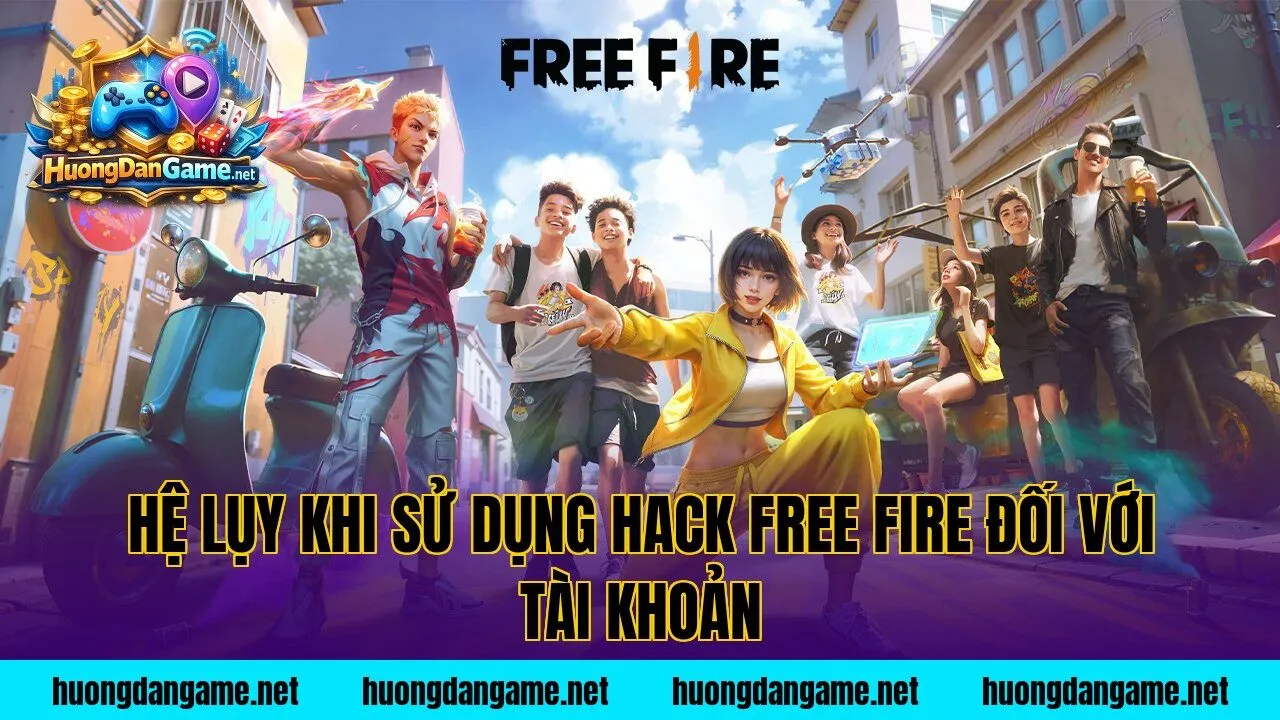 Hệ lụy khi sử dụng hack Free Fire đối với tài khoản
