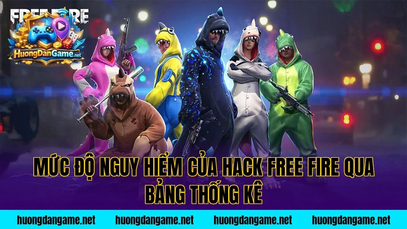 Mức độ nguy hiểm của hack Free Fire qua bảng thống kê