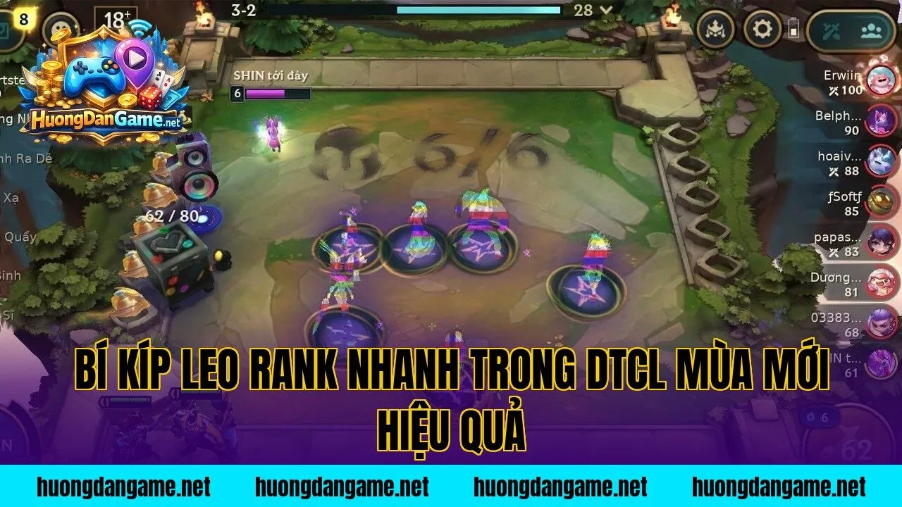 Bí kíp leo rank nhanh trong DTCL mùa mới hiệu quả