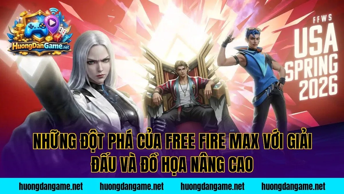 Những đột phá của Free Fire max với giải đấu và đồ họa nâng cao