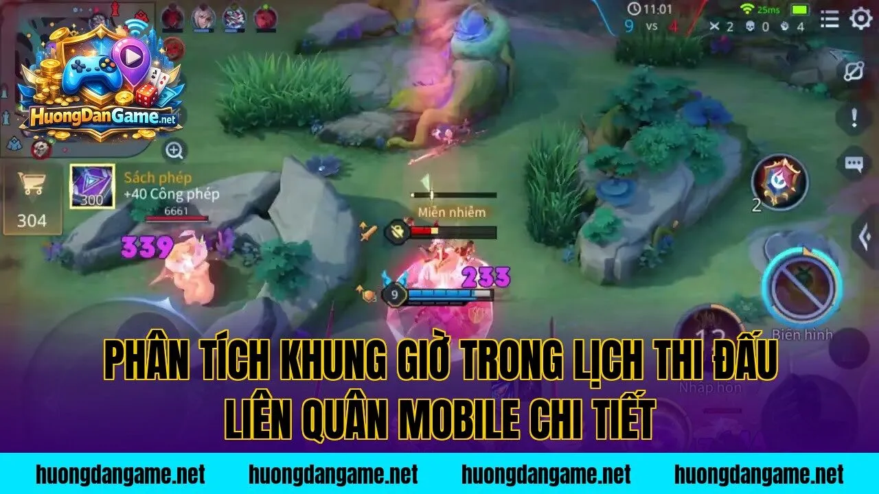 Phân tích khung giờ trong lịch thi đấu Liên Quân Mobile chi tiết