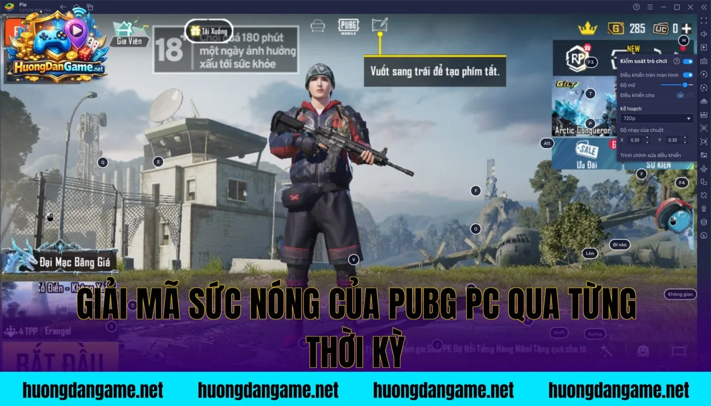 Giải mã sức nóng của PUBG PC qua từng thời kỳ