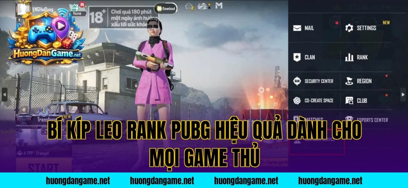 Bí kíp leo rank PUBG hiệu quả dành cho mọi game thủ